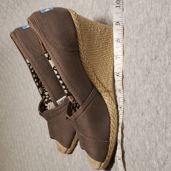 TOMS ESPADRILLES 9W brown - Picture 7 of 8